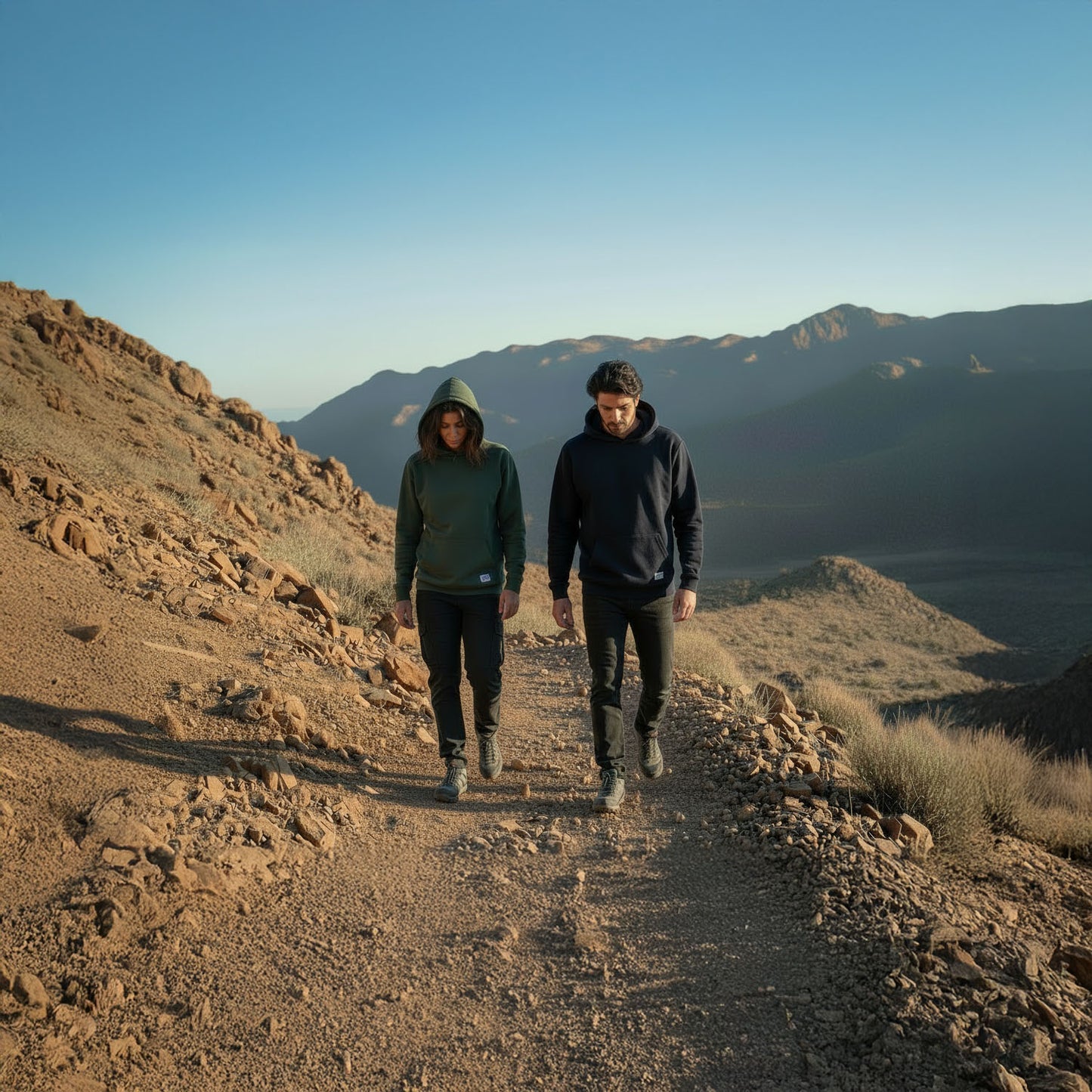 Bare Hood - Green Hoodie