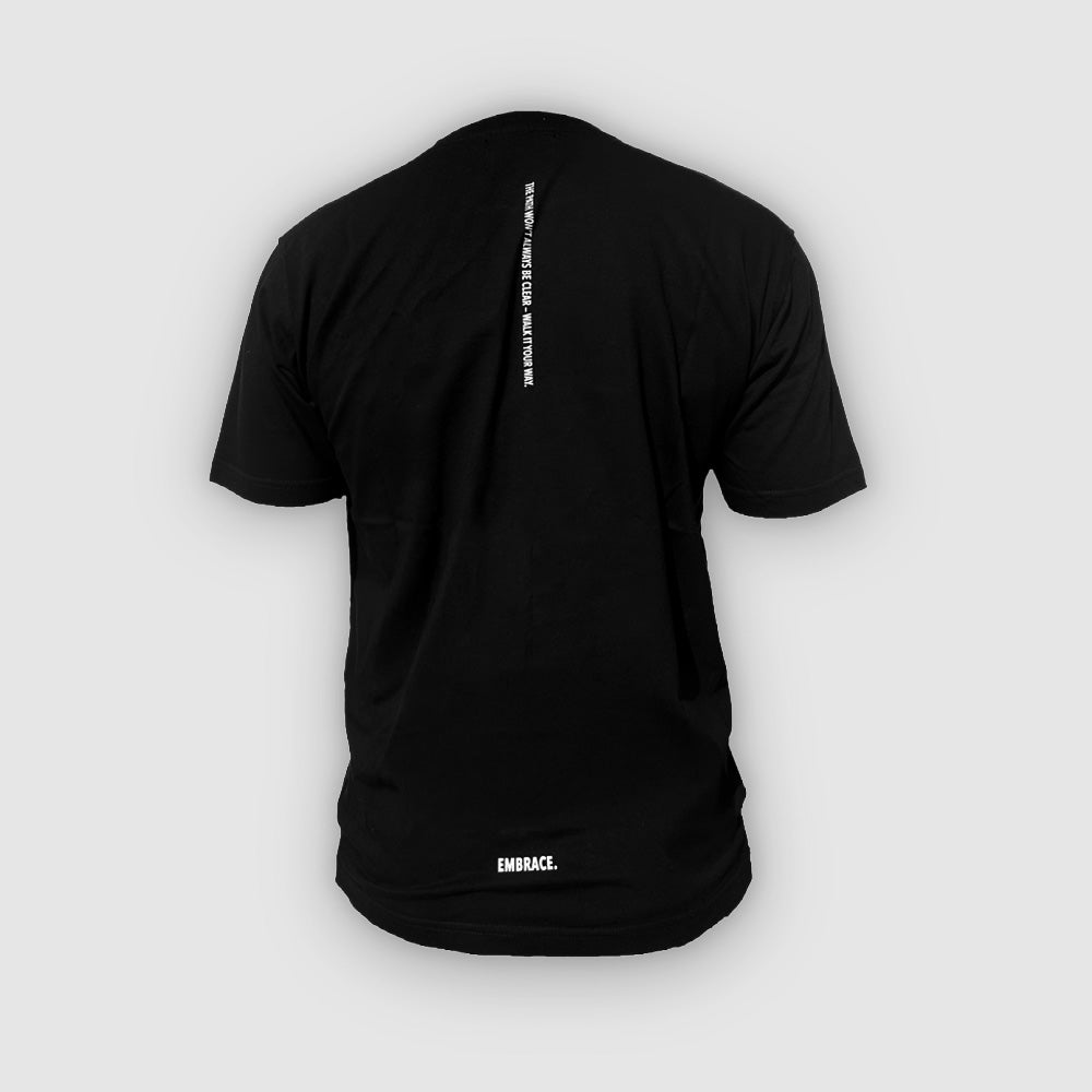 Bare Lines - Black T-shirt
