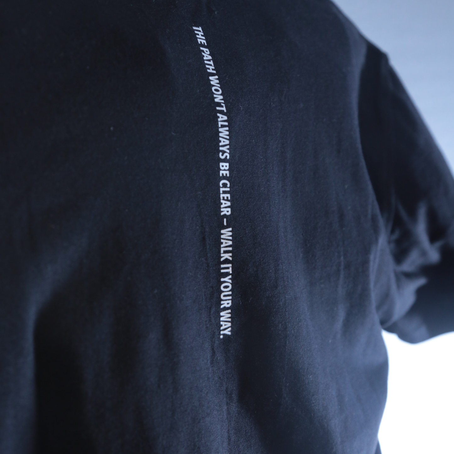 Bare Lines - Black T-shirt