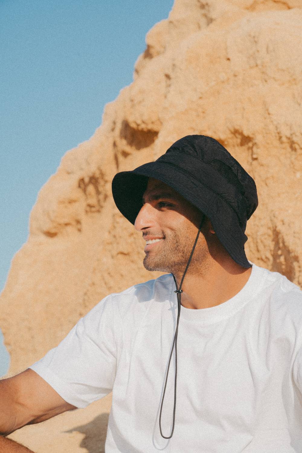 Drift Shield - Black Bucket Hat