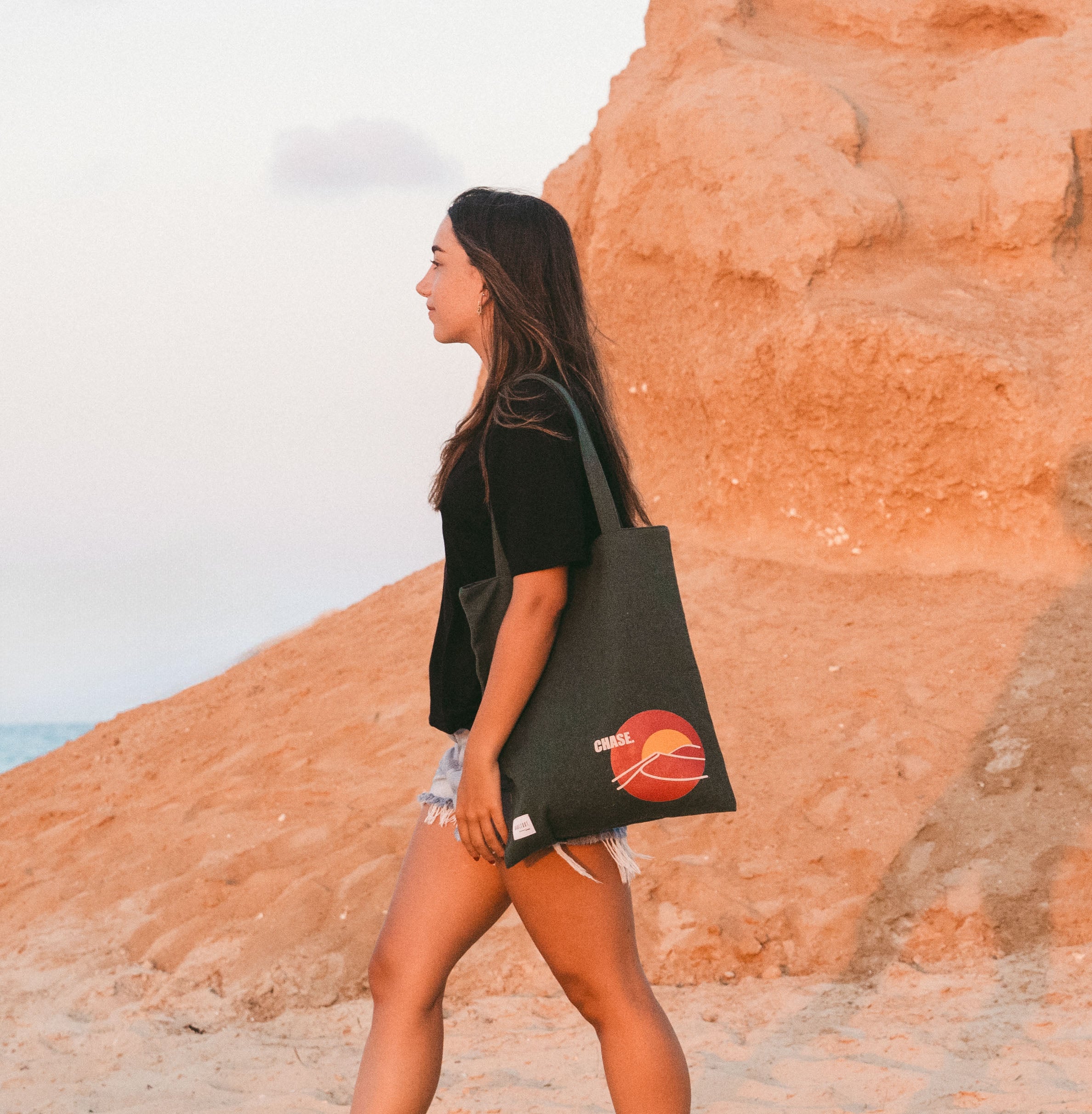Carry States -  Green "CHASE" Tote Bag