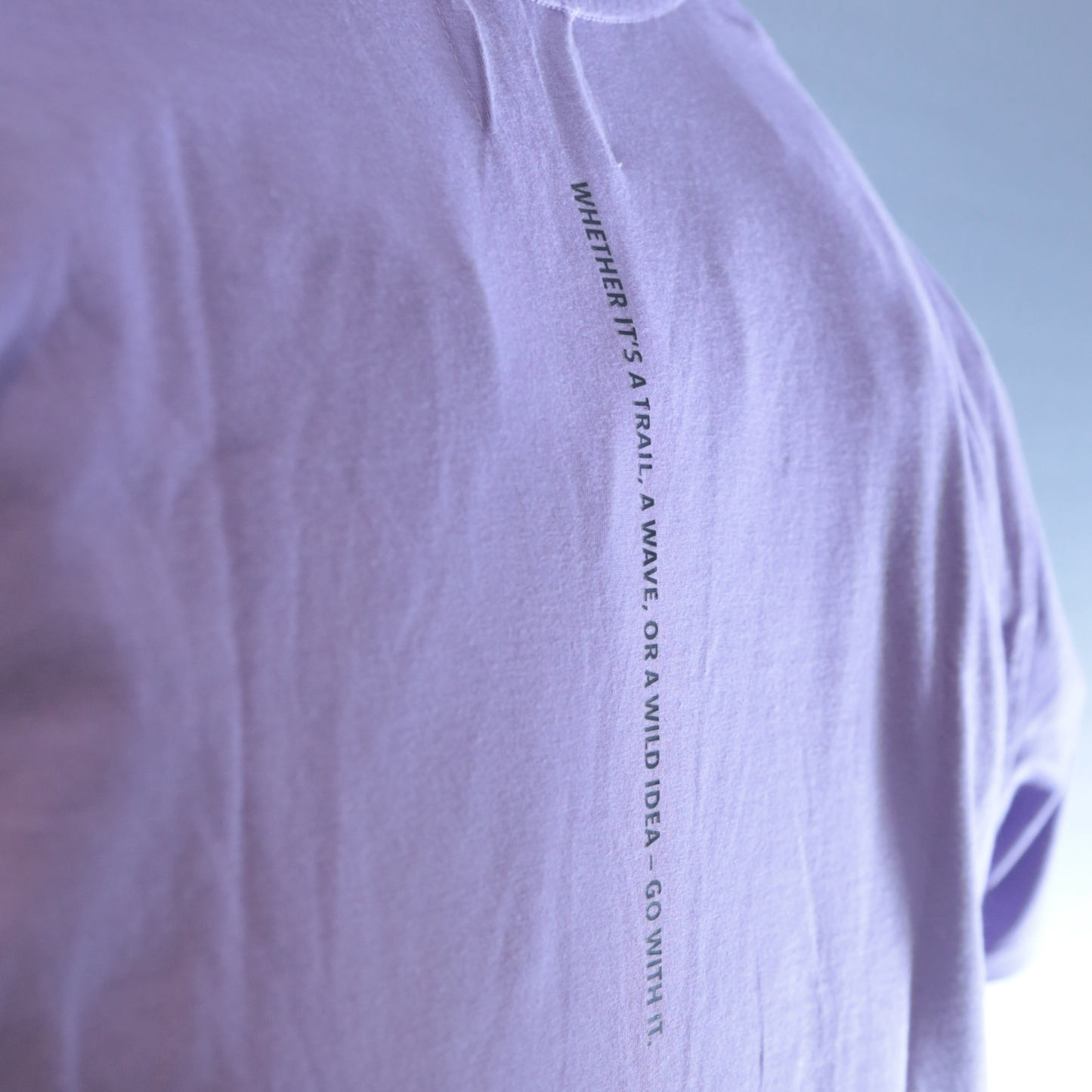 Bare Lines - Purple T-shirt