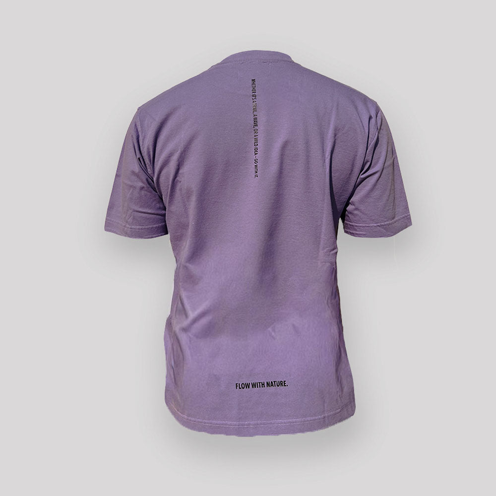 Bare Lines - Purple T-shirt