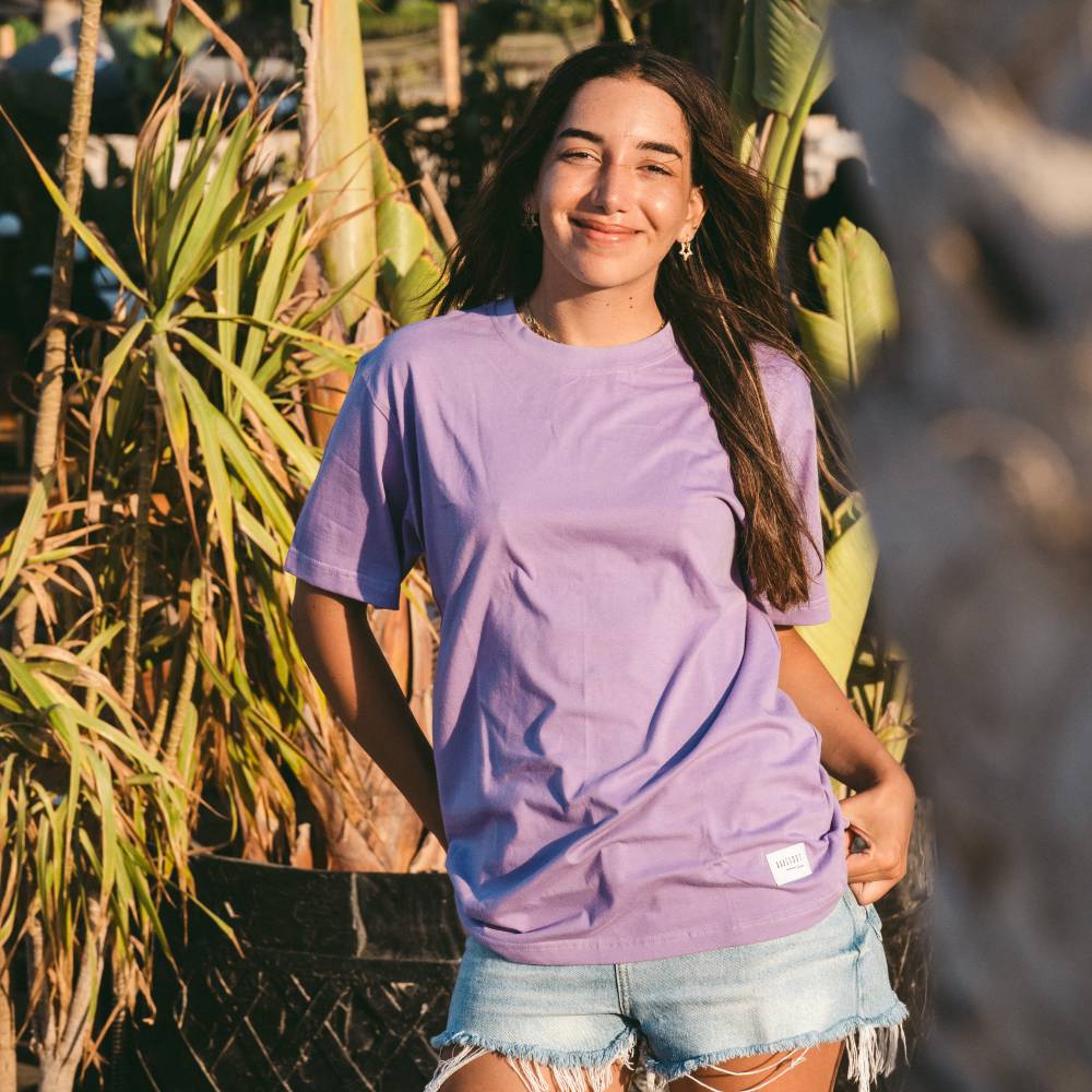 Bare Lines - Purple T-shirt