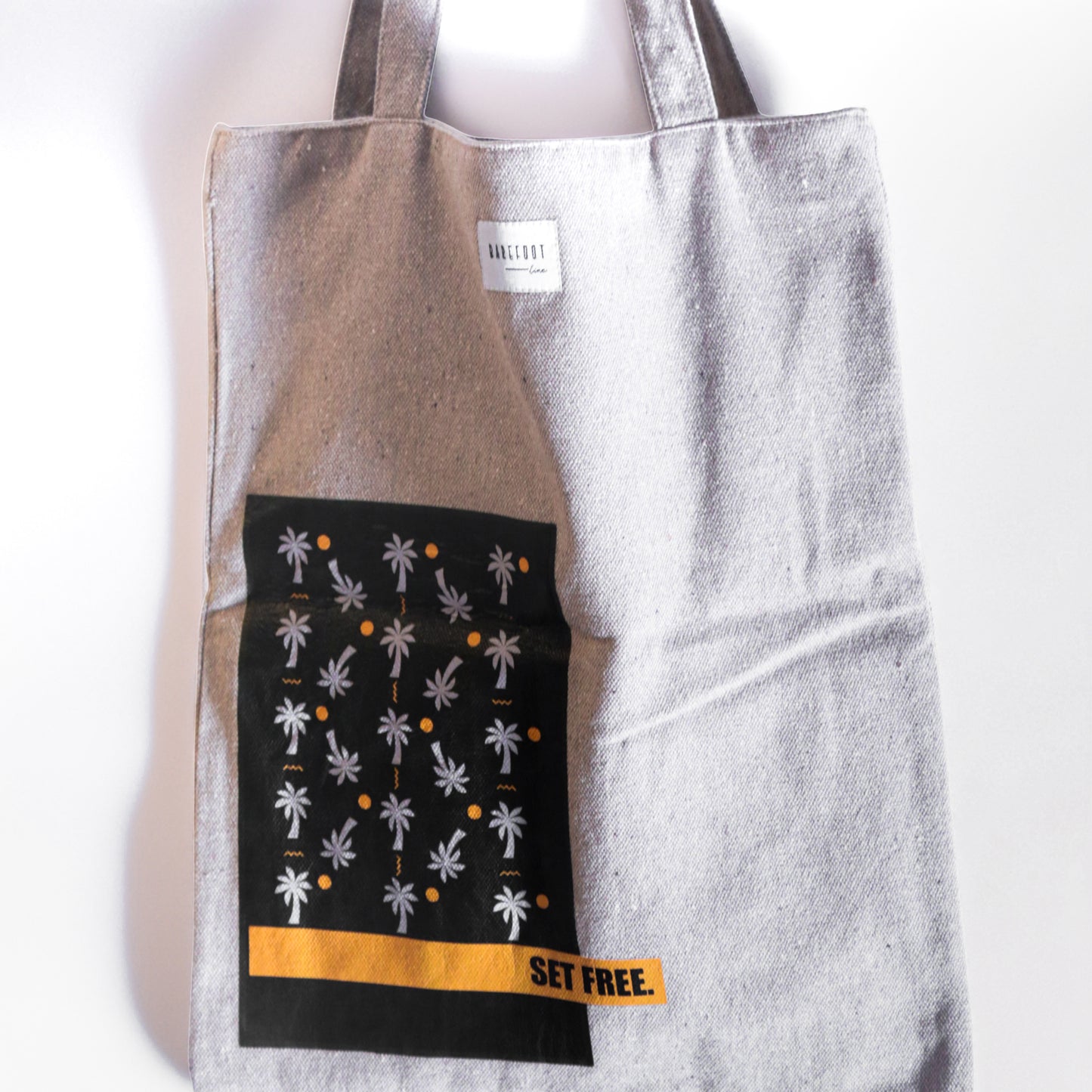 Carry States -  Dark Beige "SET FREE" Tote Bag