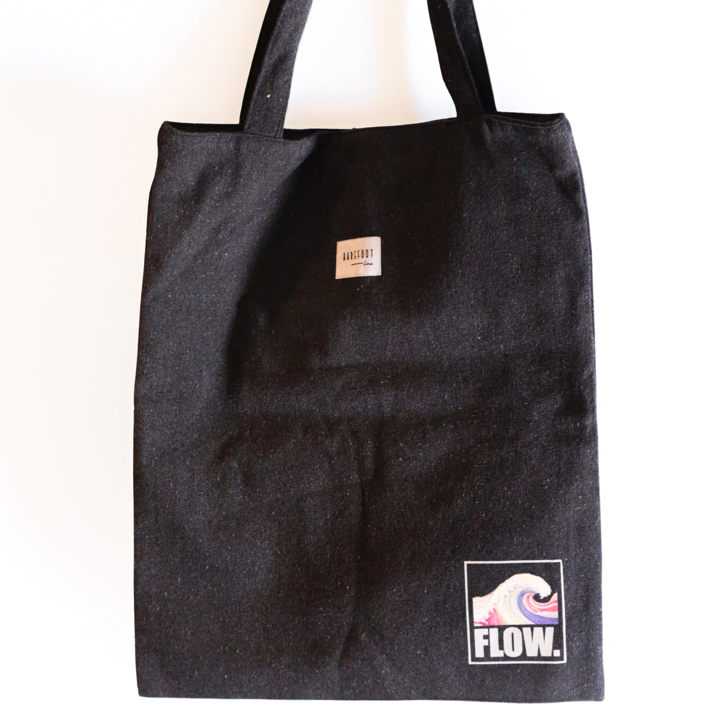 Carry States -  Black "FLOW" Tote Bag