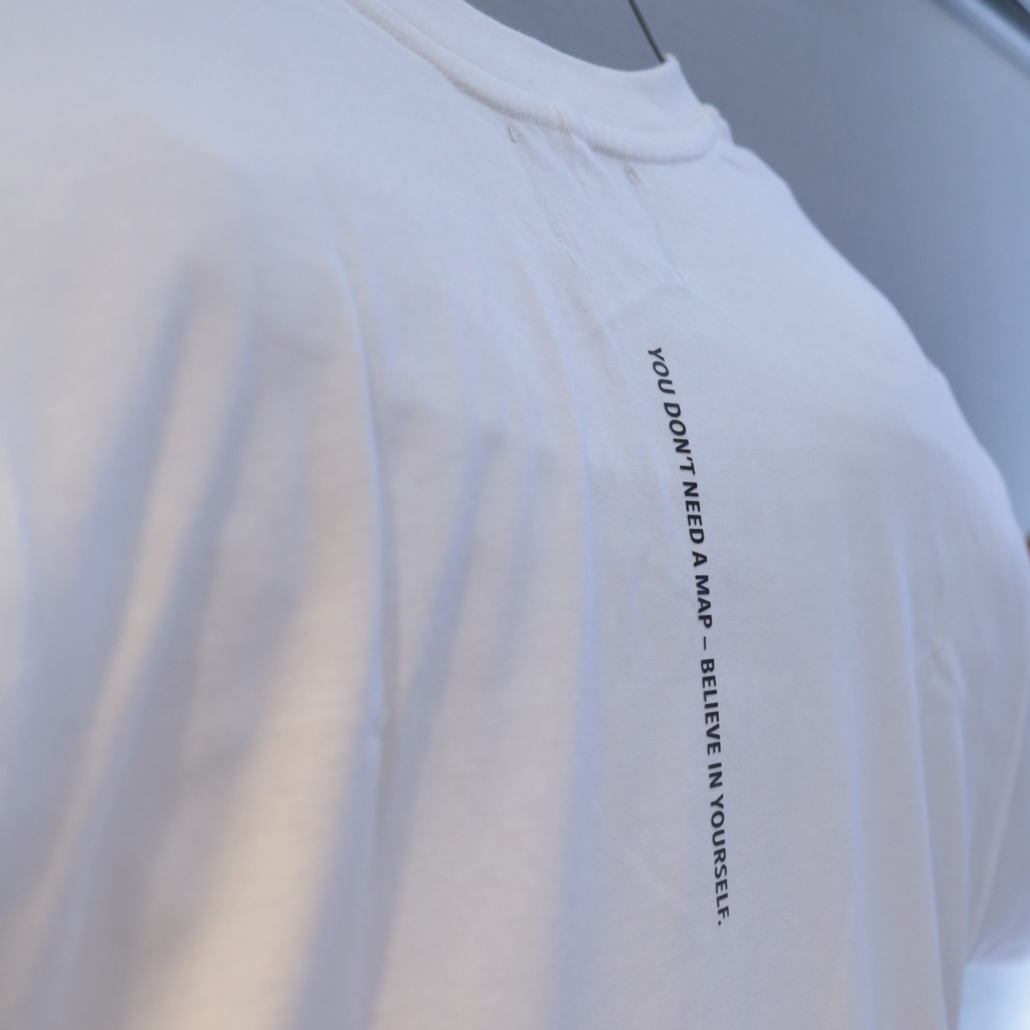 Bare Lines - White T-shirt