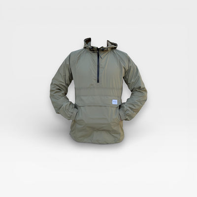 Rain Fold - Light Olive Windbreaker