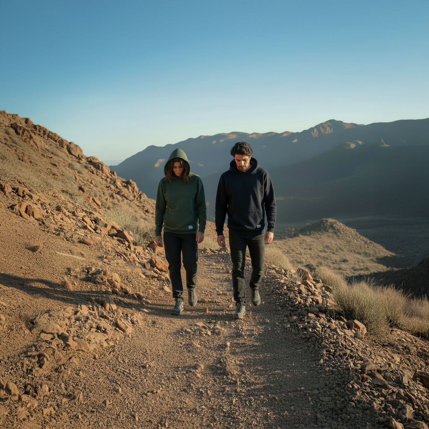 Bare Hood - Navy Blue Hoodie