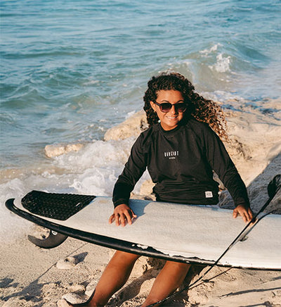 Tide Line - Black Rash Guards