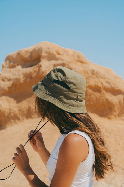 Drift Shield - Olive Bucket Hat